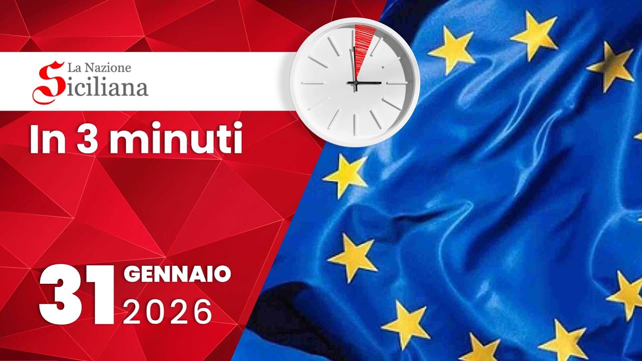 “IN TRE MINUTI” NOTIZIARIO DEL 31 gennaio 2026