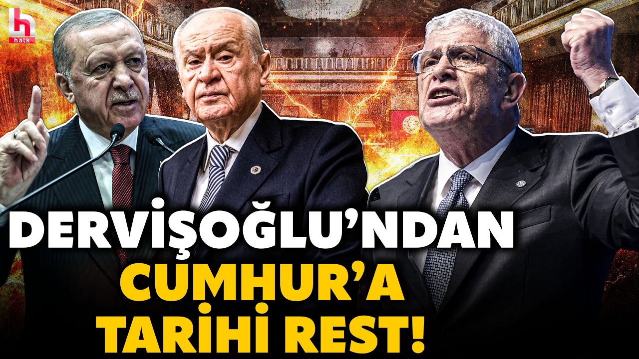DERVİŞOĞLU GEMİLERİ YAKTI! Erdoğan ve Bahçeli bu sözlerin altından kalkamayacak! Neler dedi neler!