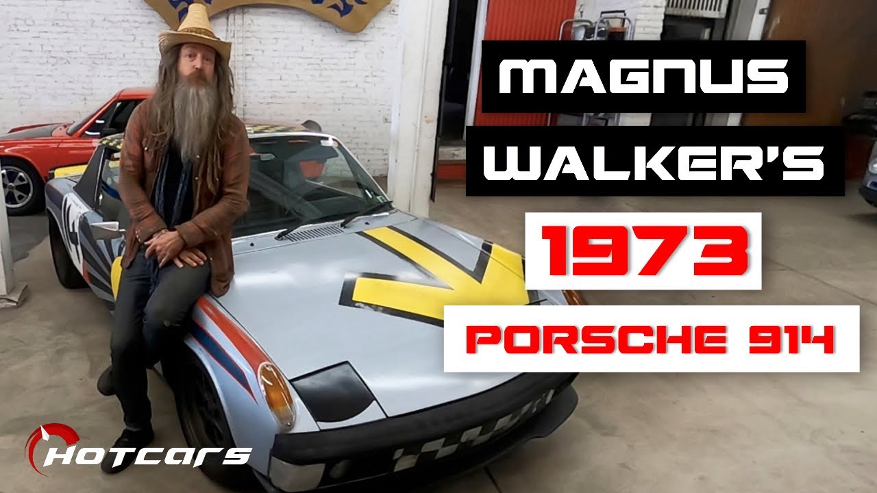 История создания арт-кара Porsche 914 стоимостью 500 долларов, созданного Магнусом Уокером для SEMA