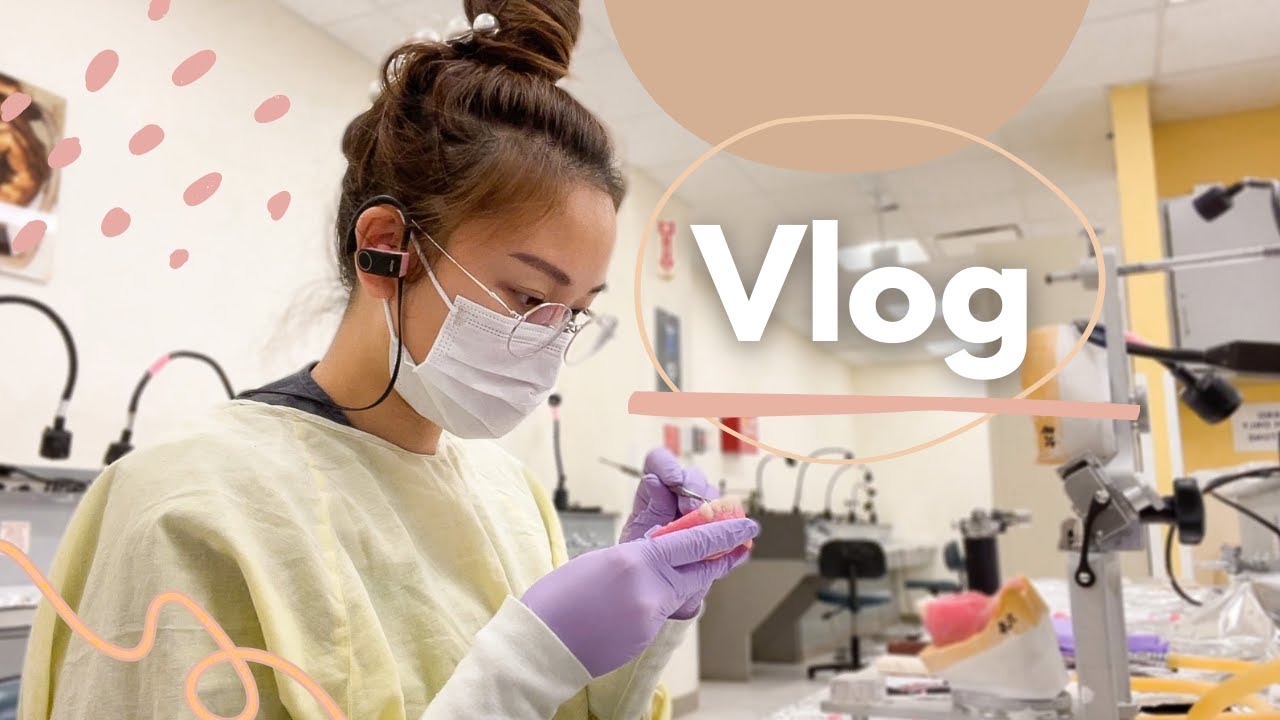 D4 Vlog // Going to a dental school friend's wedding, dentures & predental reactions on Dec 15th