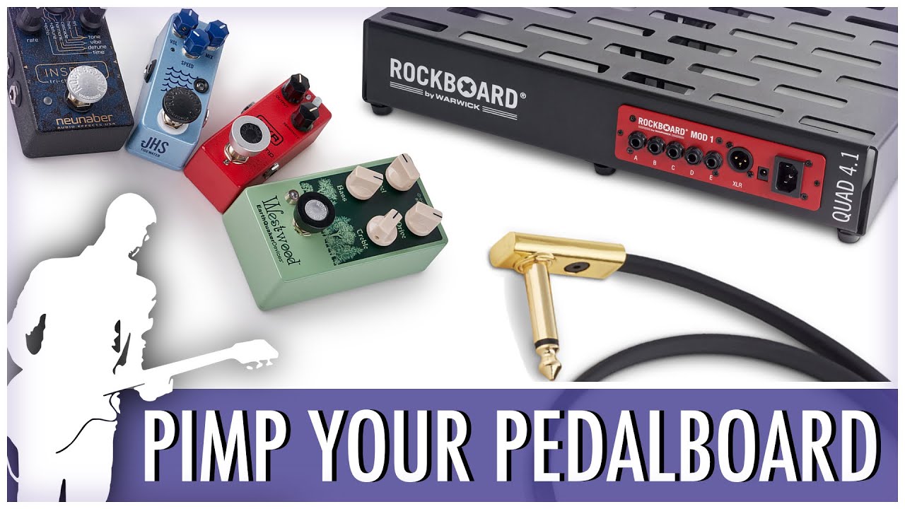 Building the Ultimate Studio Pedalboard! (RockBoard Quad 4.2 + Cables & Accessories)