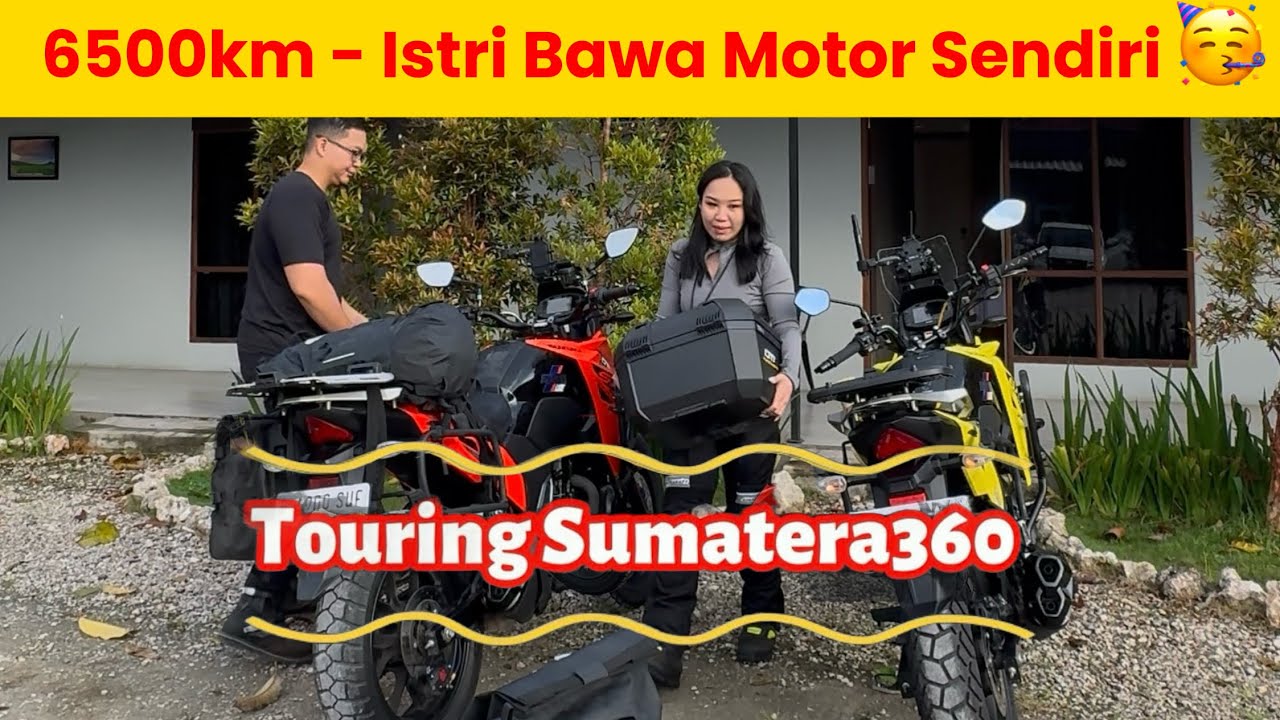 Touring Sumatera360 PISAH MOTOR SAMA SUAMI 🥳 EPS 6: Sidikalang - Blangkejeren - Takengon