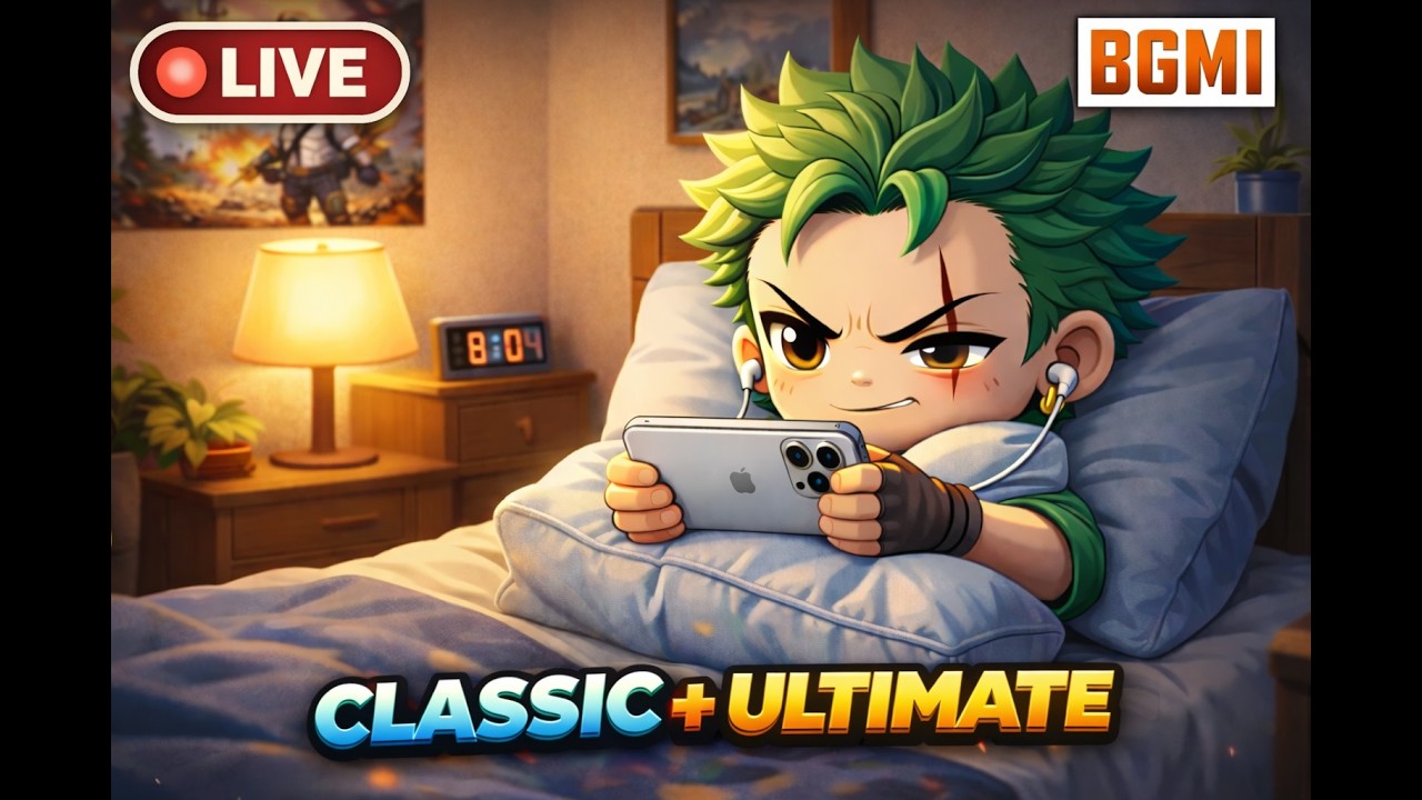 🔴 AWA BGMI Live |  Classic + Ultimate Gameplay