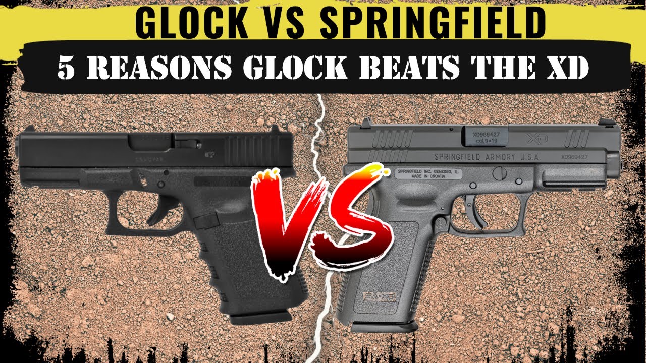 5 причин, почему Glock лучше Springfield XD