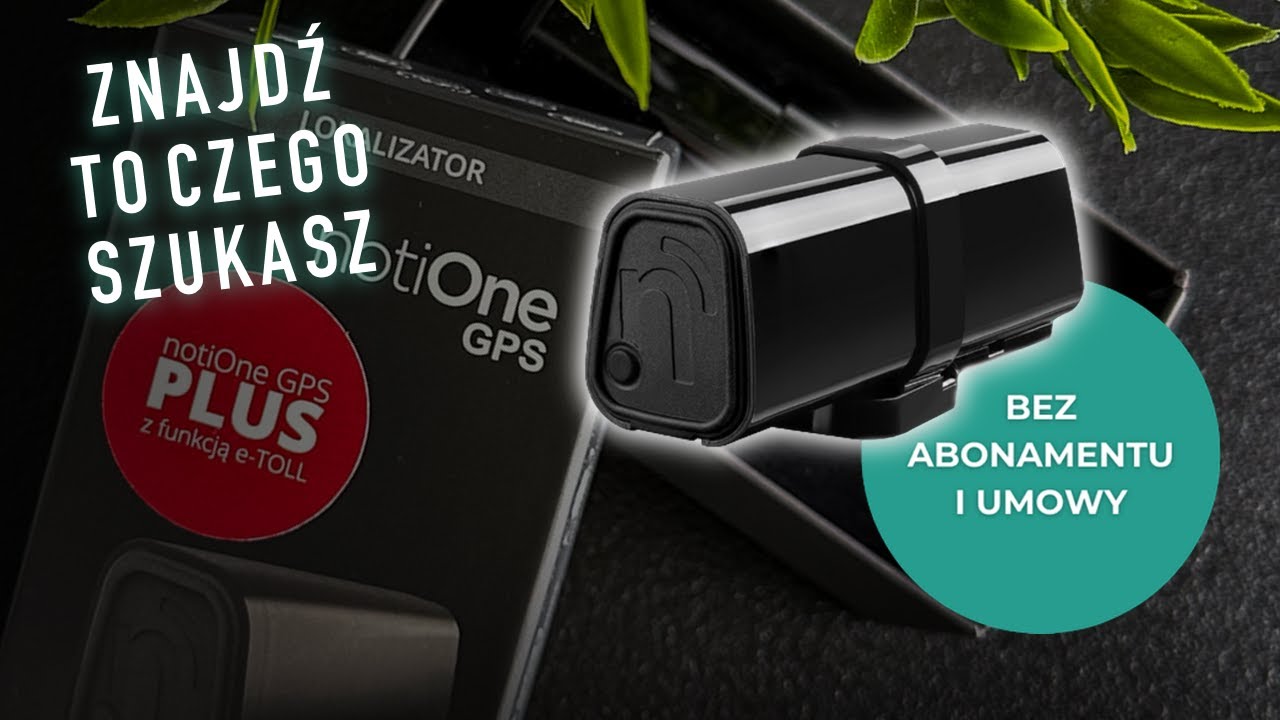 Lokalizator notiOne GPS Plus - Wodoodporny i Bez Abonamentu