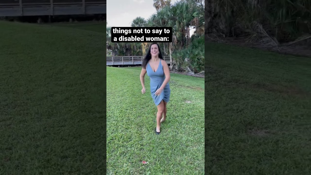 Things not to say to a disabled woman #shorts #cerebralpalsy #disability