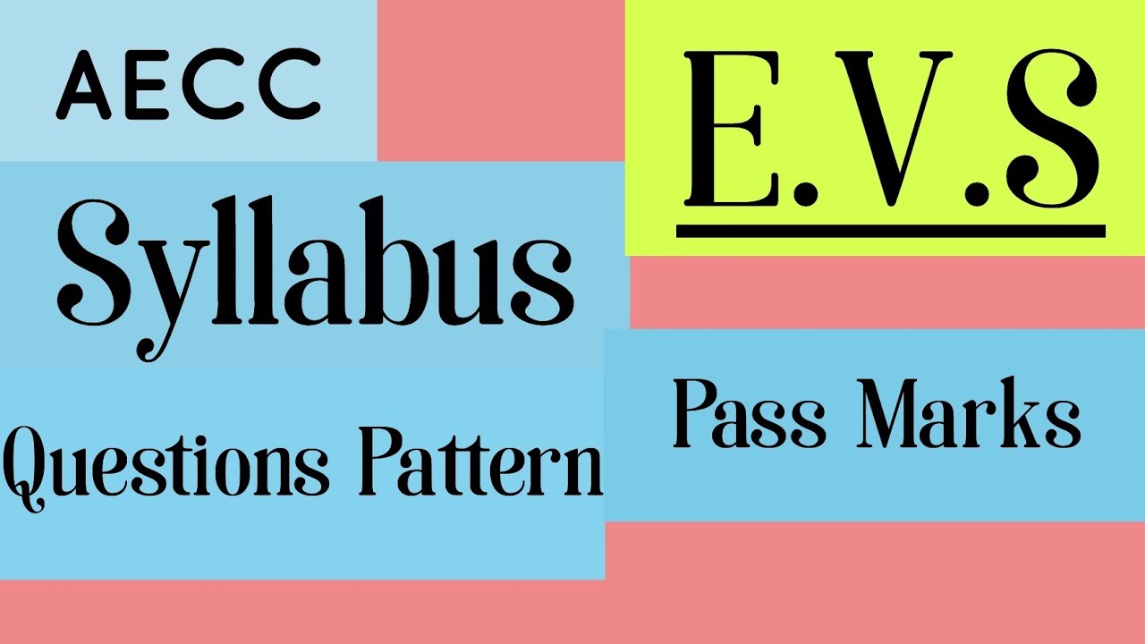 AECC//Syllabus, Question Pattern,Pass marks, Backlogs//bsc Physics//The Physics Family