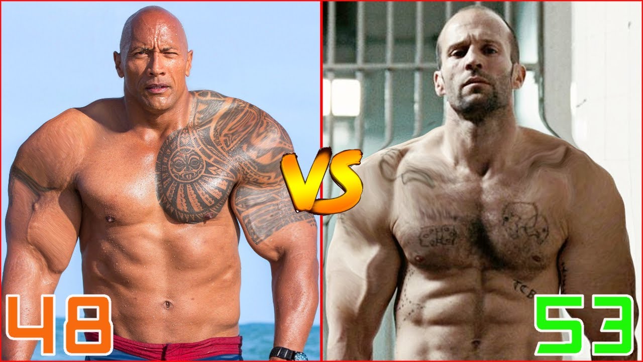 The Rock vs Jason Statham Transformation - Who Is Stronger ?