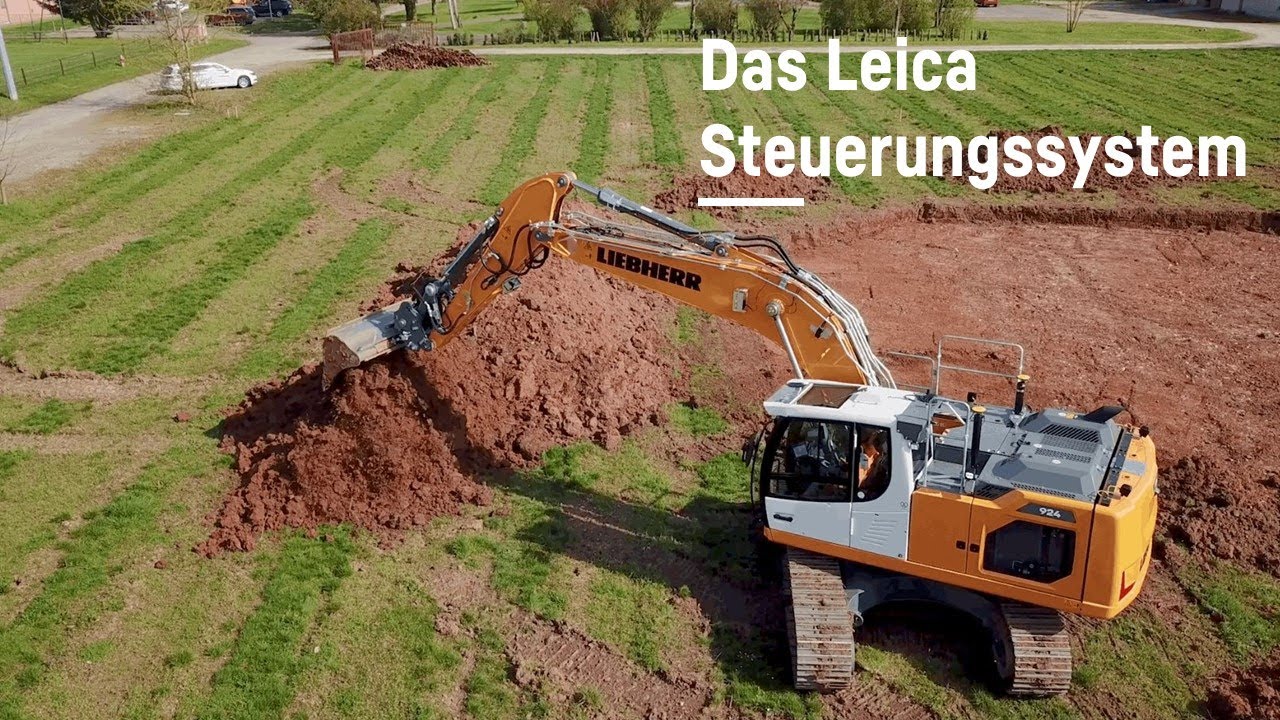 Das Maschinensteuerungssystem „Leica designed for Liebherr“