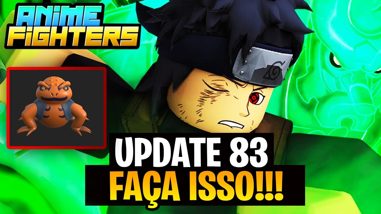 FAÇA ISSO antes da UPDATE 83 do ANIME FIGHTERS SIMULATOR