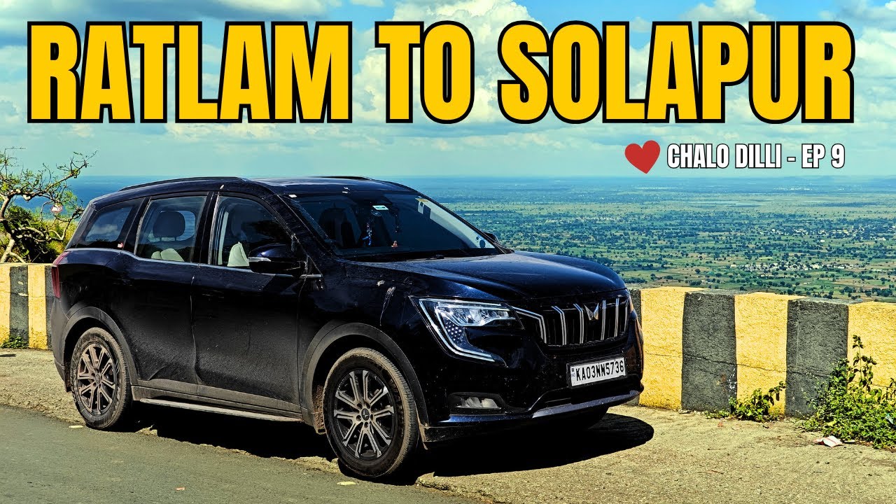 Road trip to Delhi on XUV700 | EP-9 | Ratlam to Solapur | Maharastra roads are wow #roadtrip #xuv700
