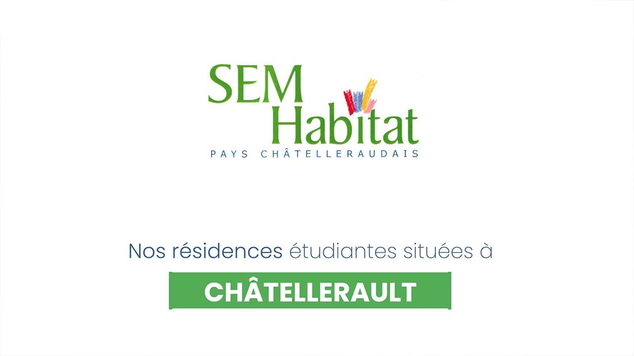 Nos Résidences étudiantes situées à Châtellerault
