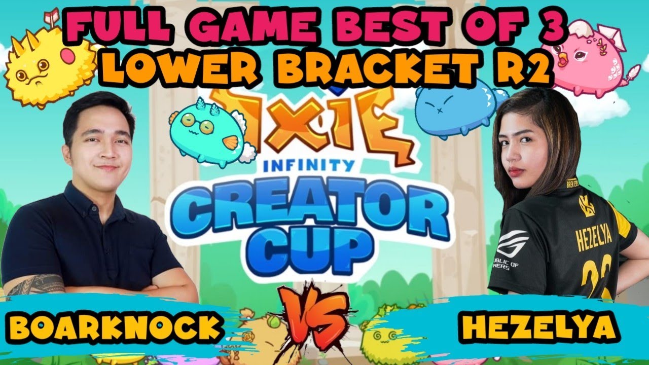 HEZELYA VS. BOARKNOCK | DINUROG SI IDOL BOARKNOCK | LOWER BRACKET ELIMINATING ROUND | AXIE INFINITY