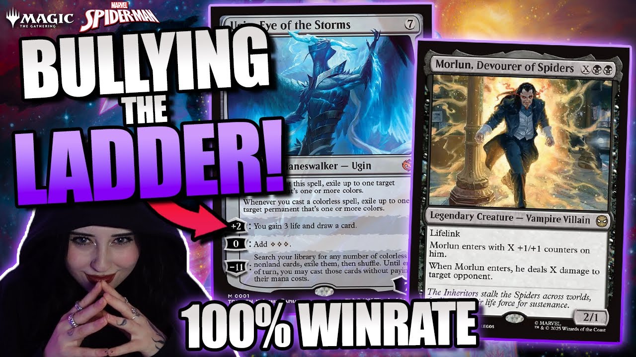 UNDEFEATED With Mono Black Ugin Control!💀| Standard MTG Arena