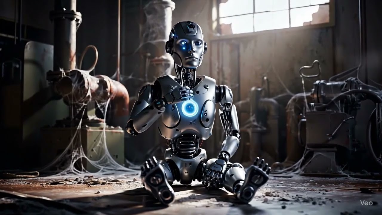 Alone in silence, a robot found its heartbeat again. | Funtertainment