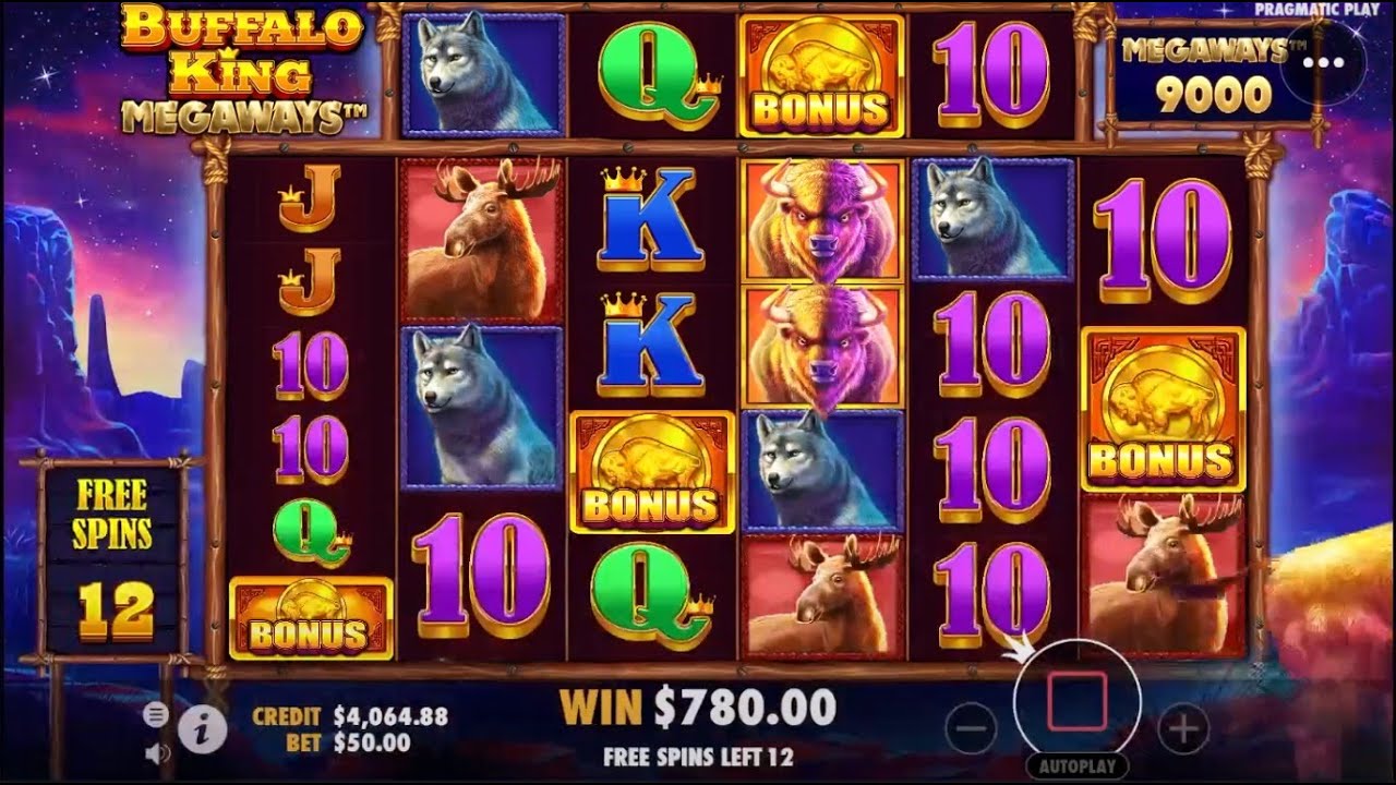 Buffalo King Megaways - FINALLY paying @ $50 stake!