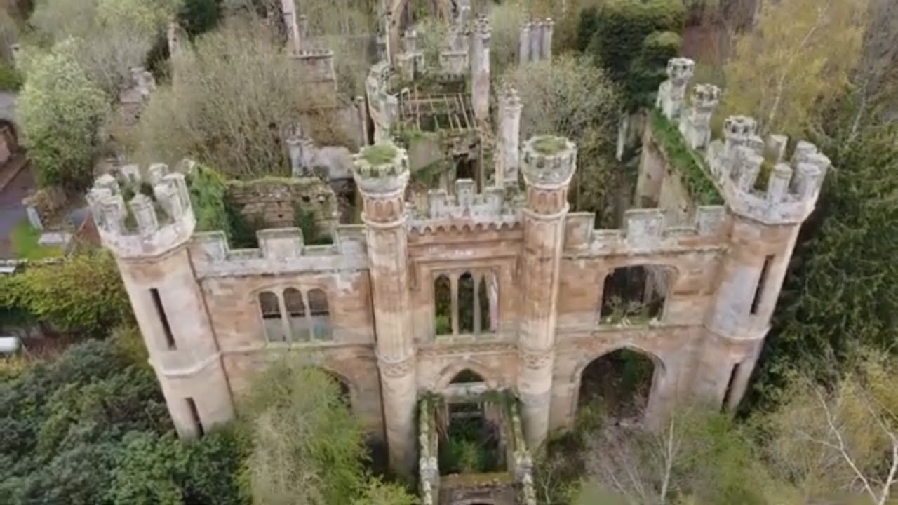 The Sad History of Crawford Priory & Lady Mary Lindsey Crawford.   Cupar, Fife, Scotland