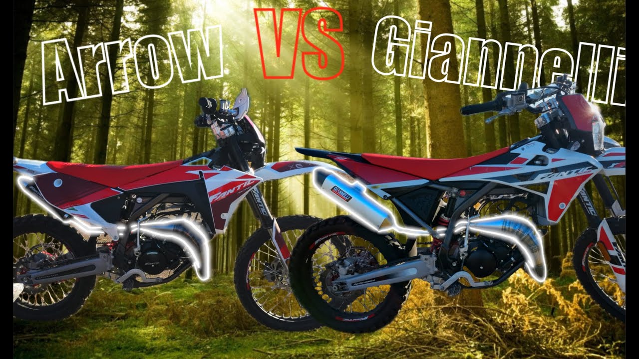 E' meglio Giannelli o Arrow per il Fantic 50? | con @dado_ufo