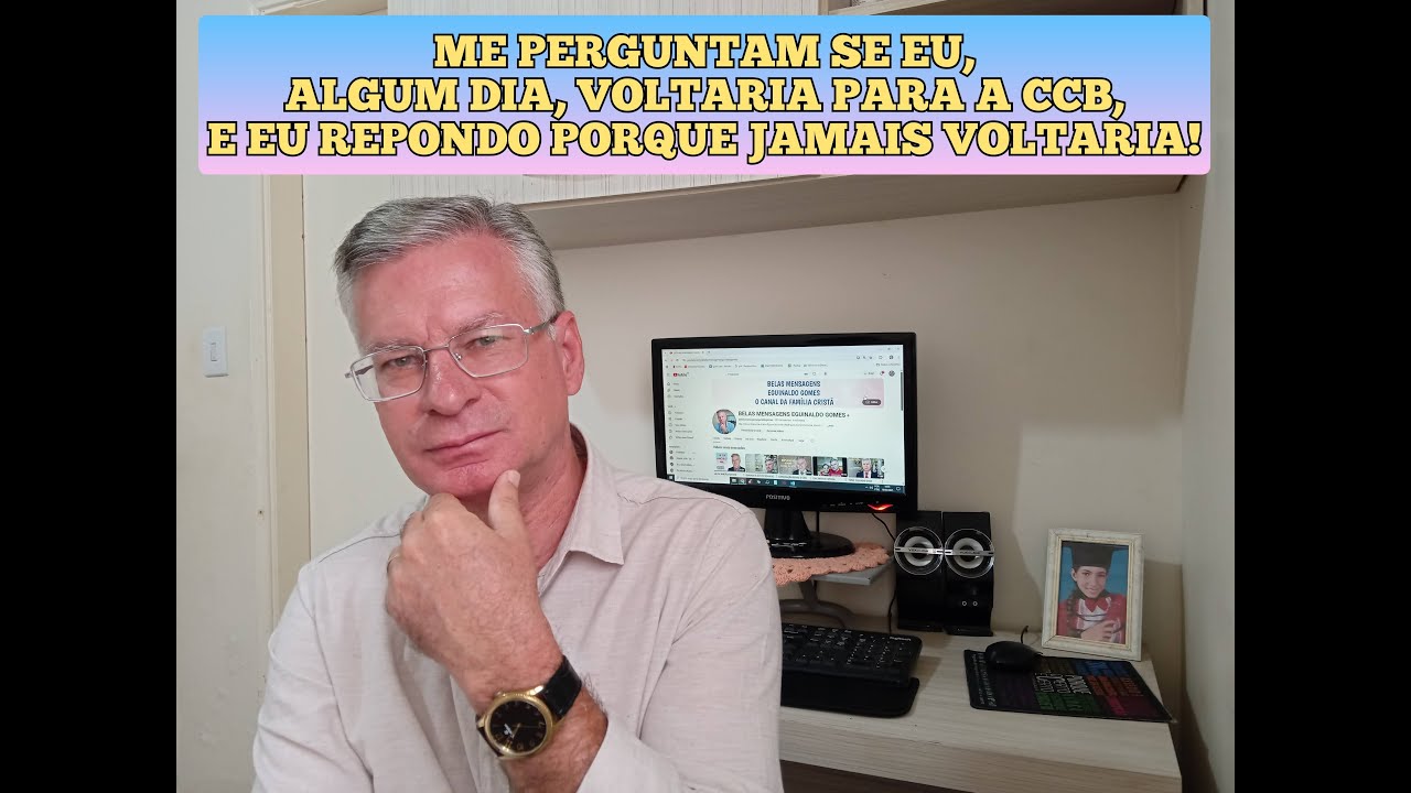 ME PERGUNTAM SE ALGUM DIA EU VOLTARIA PARA A CCB, E EU REPONDO PORQUE JAMAIS VOLTARIA!