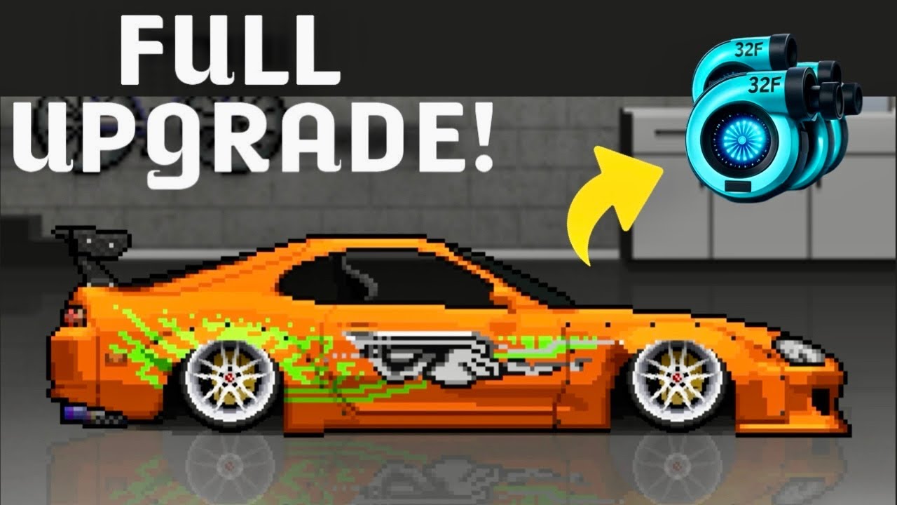 Toyota Supra | Pixel Car Racer | Gameplay | Tuuruu | Part 22 |