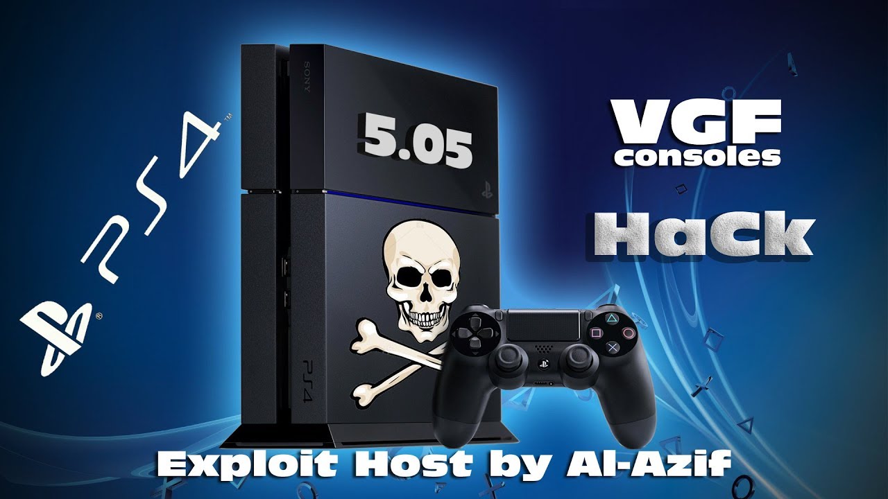 PS4 hack 5.05 (HEN) VGF consoles