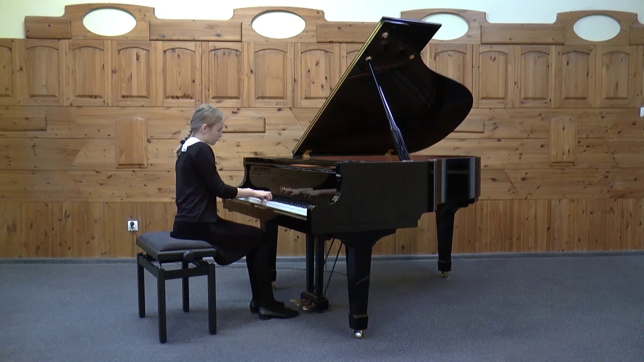 J. S. Bach- Inwencja 2-głosowa h-moll nr 15- Maja Golema