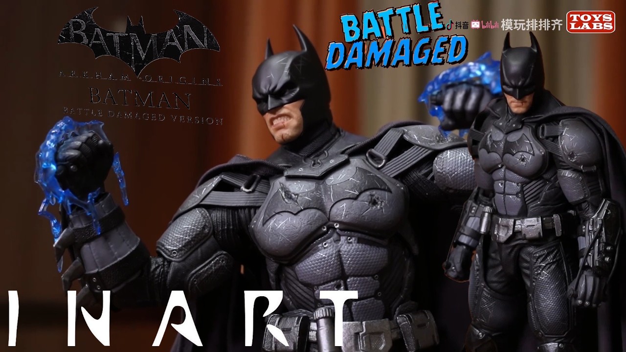 Batman Arkham Origins - Версия с повреждениями в бою [Сравнение]