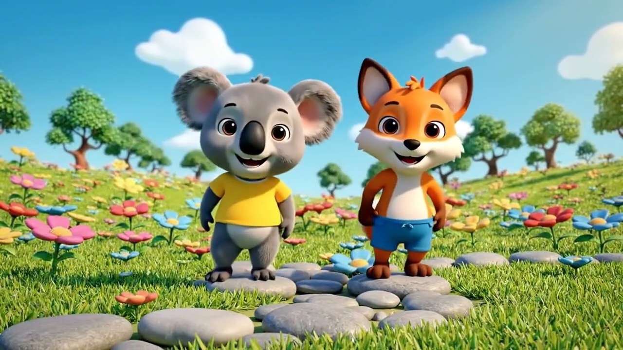 Move & Play with Kiko and Zazu 🐨🦊 | Fun Nursery Movement Song