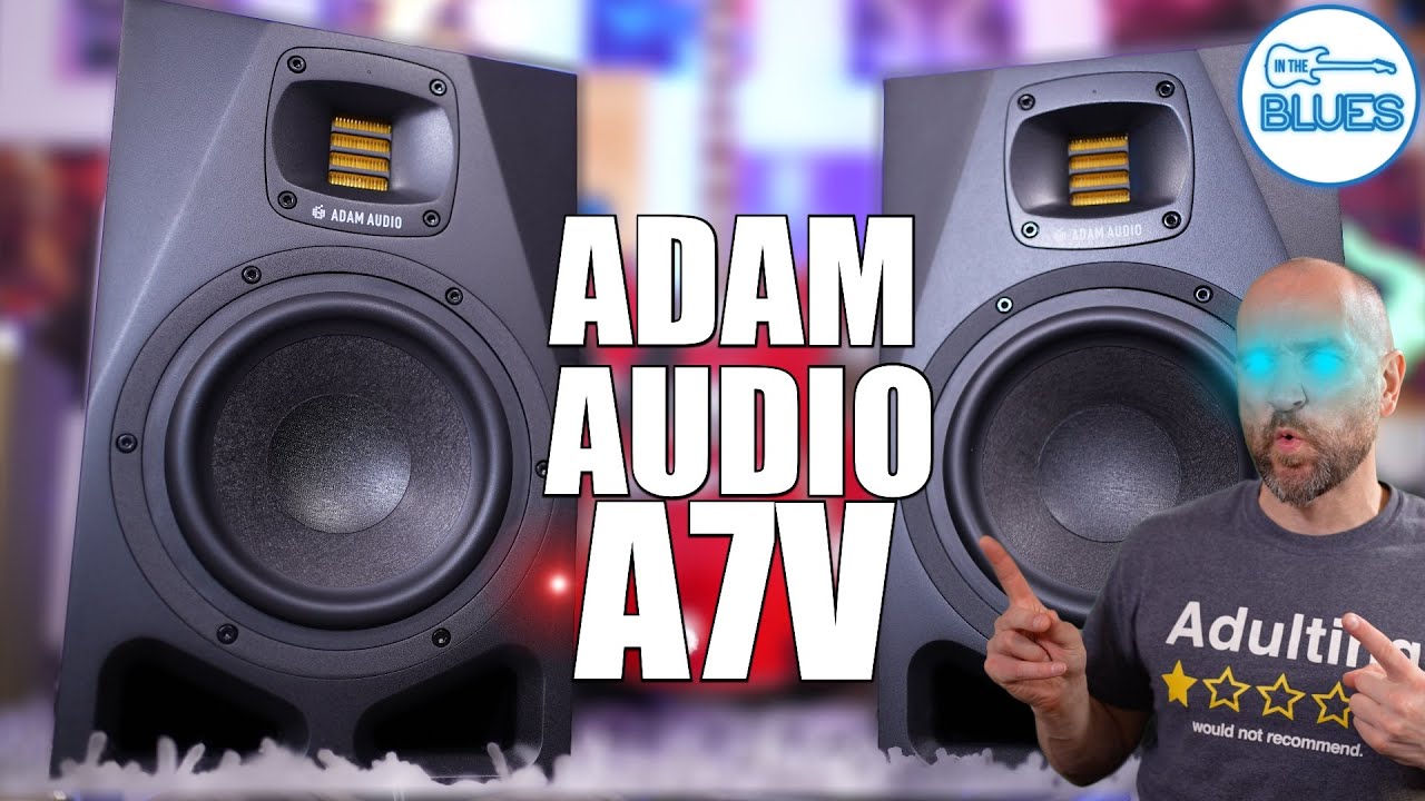 Обзор Adam Audio A7V | Убойные студийные мониторы для музыкального производства (в сравнении с Ad...