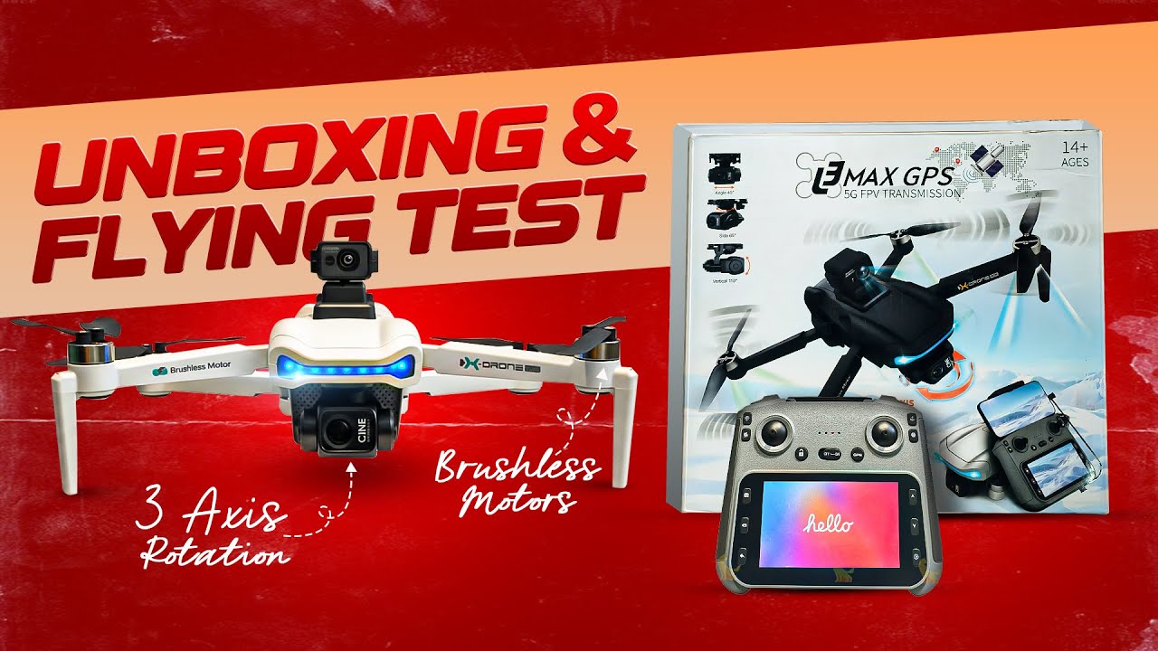 L3 Max GPS Drone Unboxing & Full Review 🔥 | 4K Dual Camera, Obstacle Avoidance, Long Range Test! 🚁