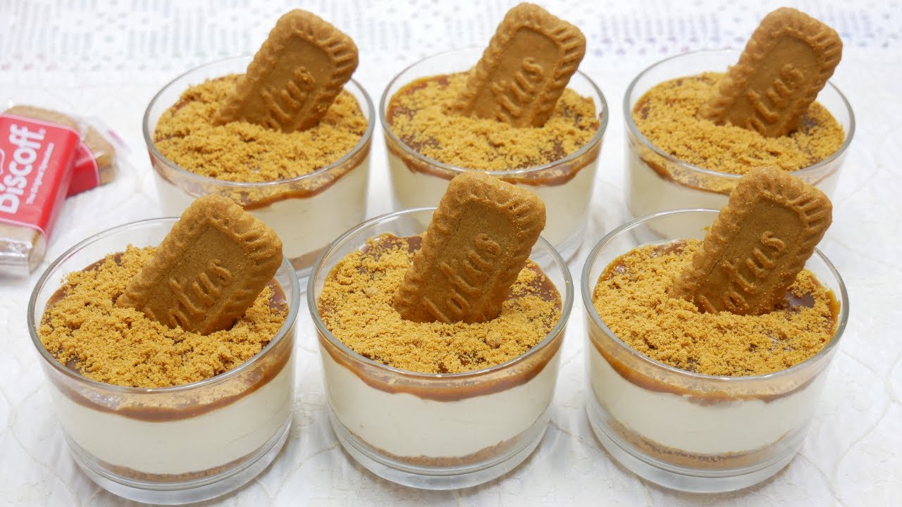 CALENDARIO DE ADVIENTO / RECETA DÍA 17 👉​ POSTRE EN VASITO DE GALLETAS LOTUS / El Rincón de Belén