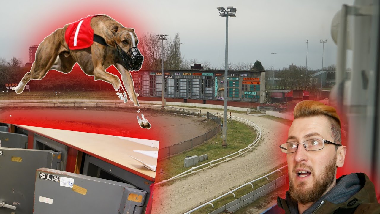 MANCHESTER'S DOG RACE TRACK ABANDONED (bella vue)
