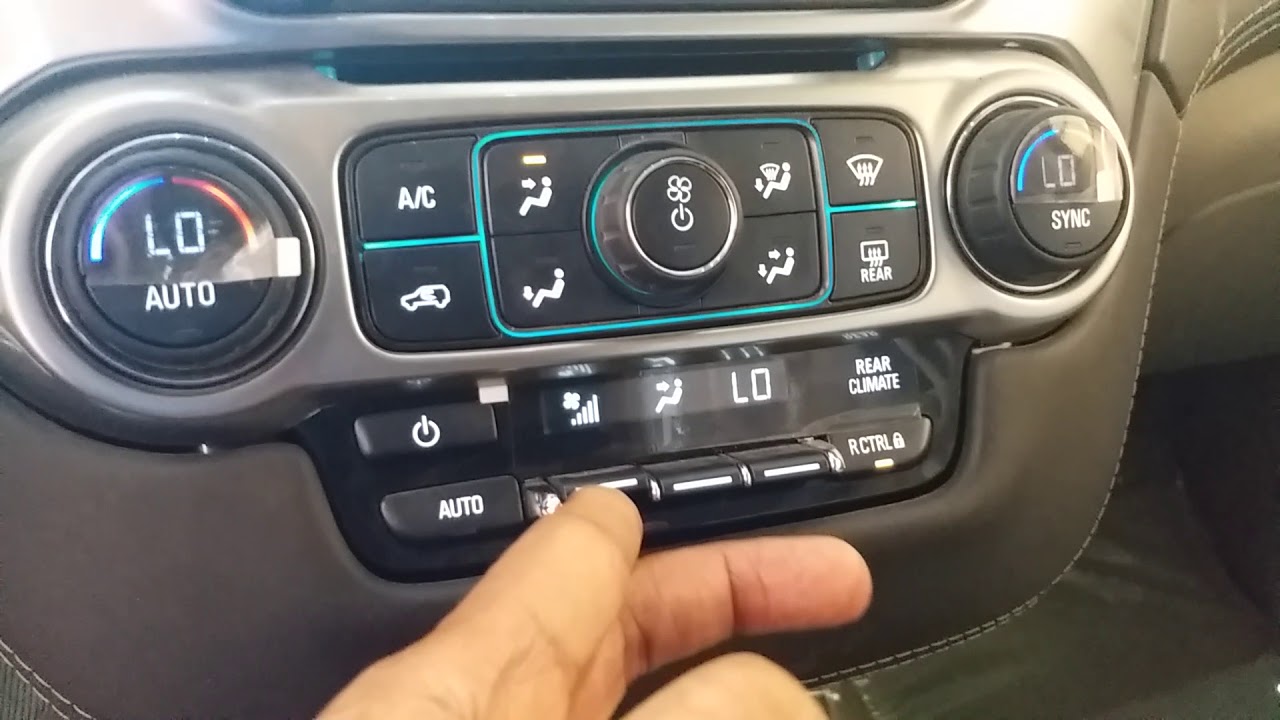 طريقة استخدام المكيف لمن ليس لديه العلم بذلك تاهو يوكن Tahoe Yukon 2015-2020