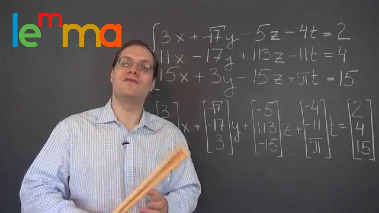 Линейная алгебра 7e: Подсчёт решений линейной системы