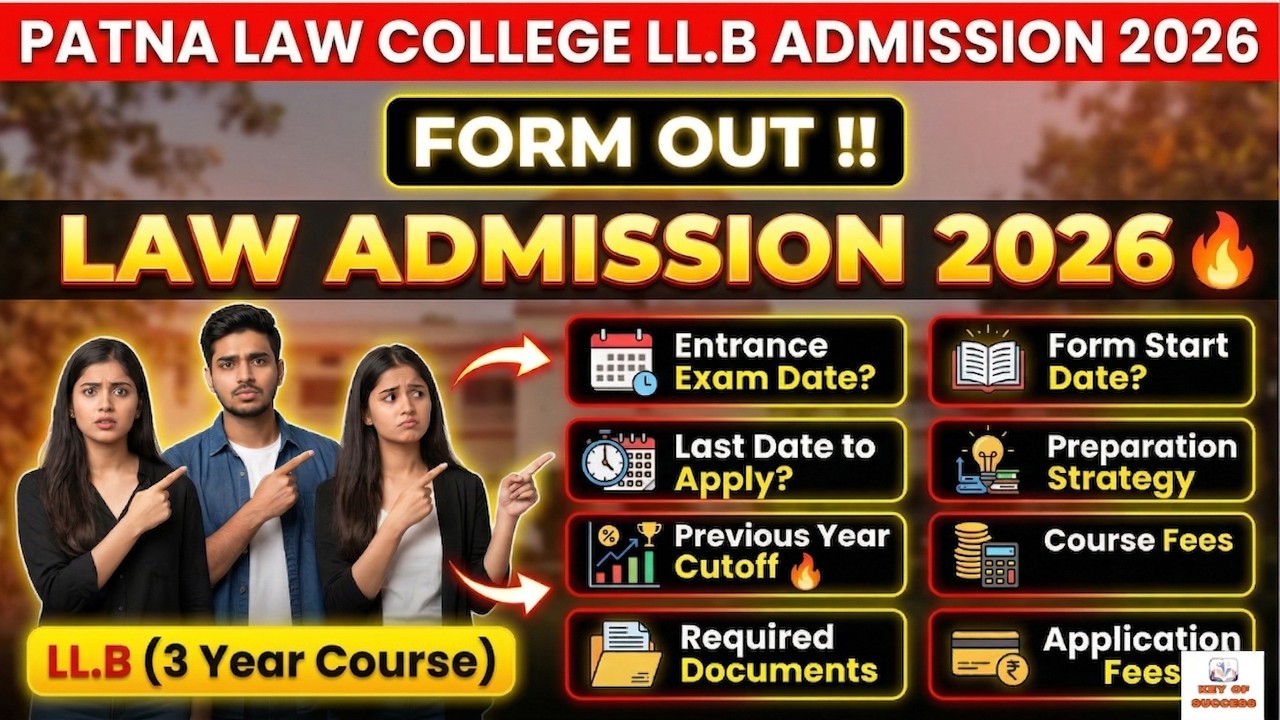 Patna Law College Admission 2026: New Syllabus & Pattern for BLET Entrance! 🔥Where to Prepare?