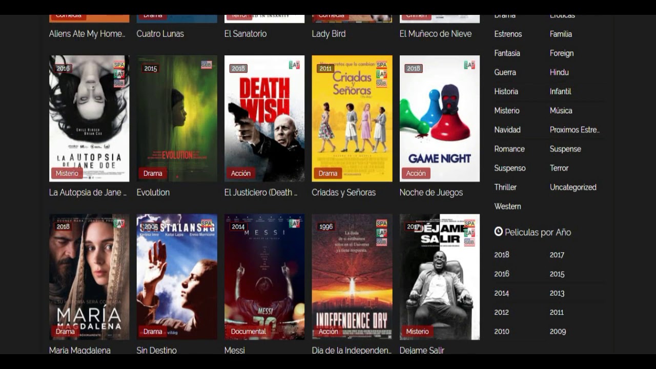 TOP 3 | MEJORES PAGINAS PARA VER PELICULAS ONLINE