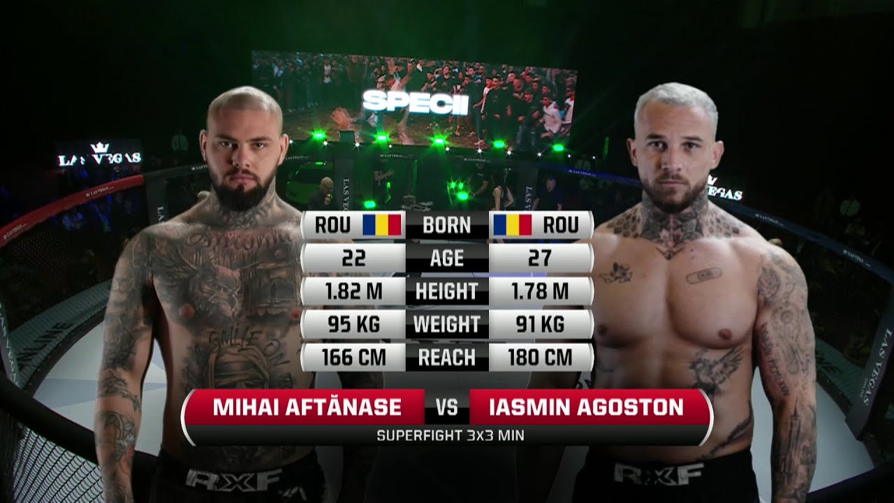 Meci RXF42: #IasminAgoston vs #MihaiAftănase 🥊 #LasVegas.ro