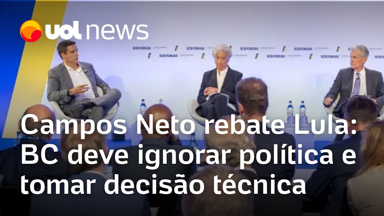 Campos Neto rebate Lula: BC deve ignorar pol&iacute;tica e tomar decis&atilde;o t&eacute;cnica