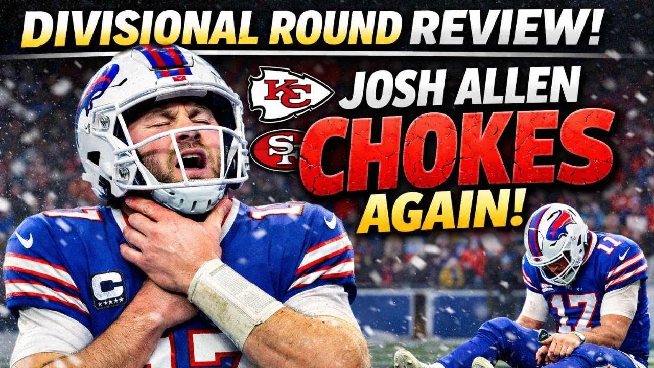 The Media Makes EXCUSES For Josh Allen, NFC / AFC  Championship Game Preview!