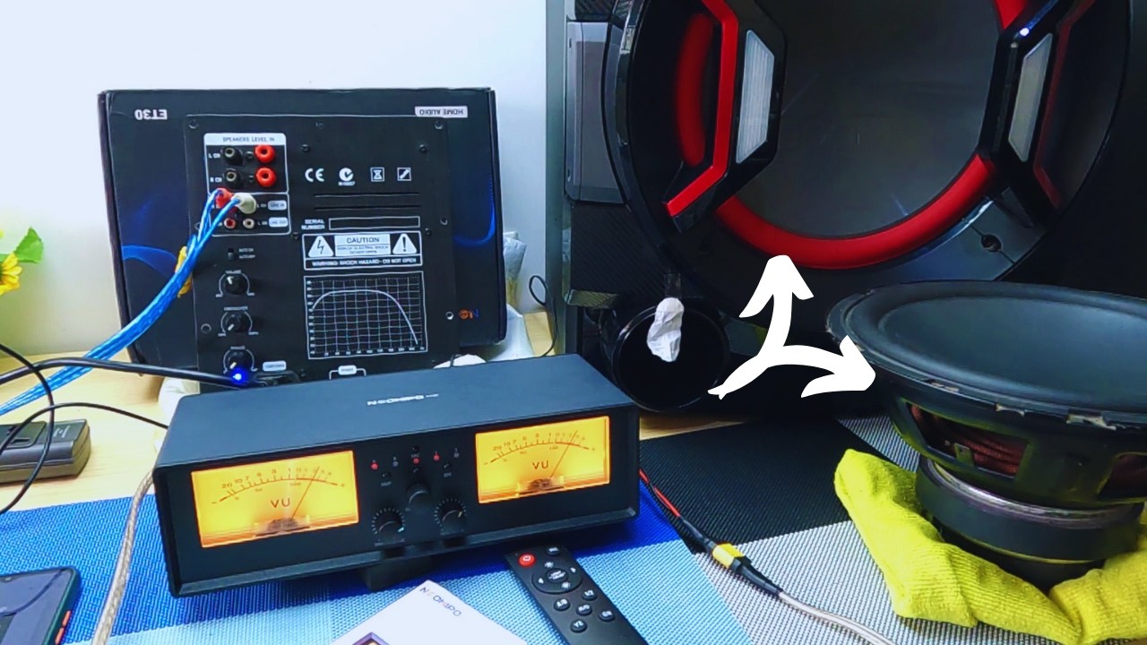 Subwoofer switching experiment with the NEOHIPO ET30 and a 200-watt Monoblock