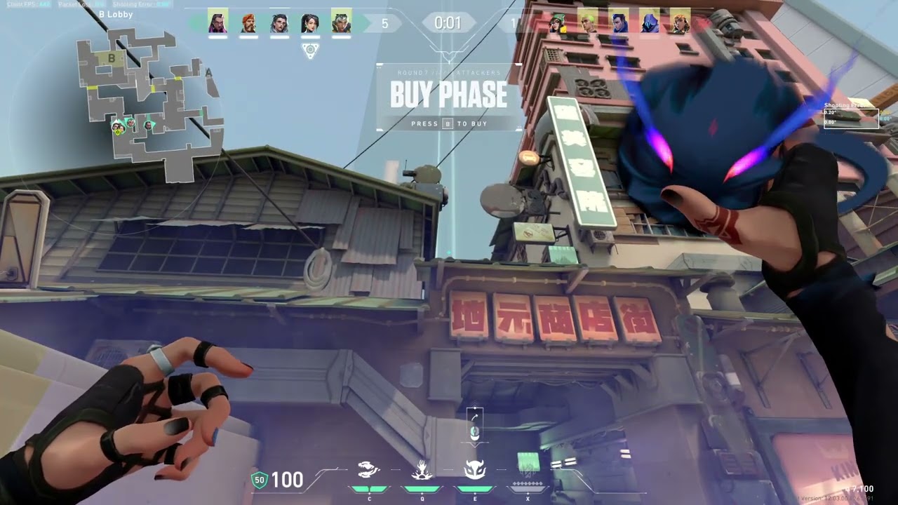 Valorant Plat 3 Fade