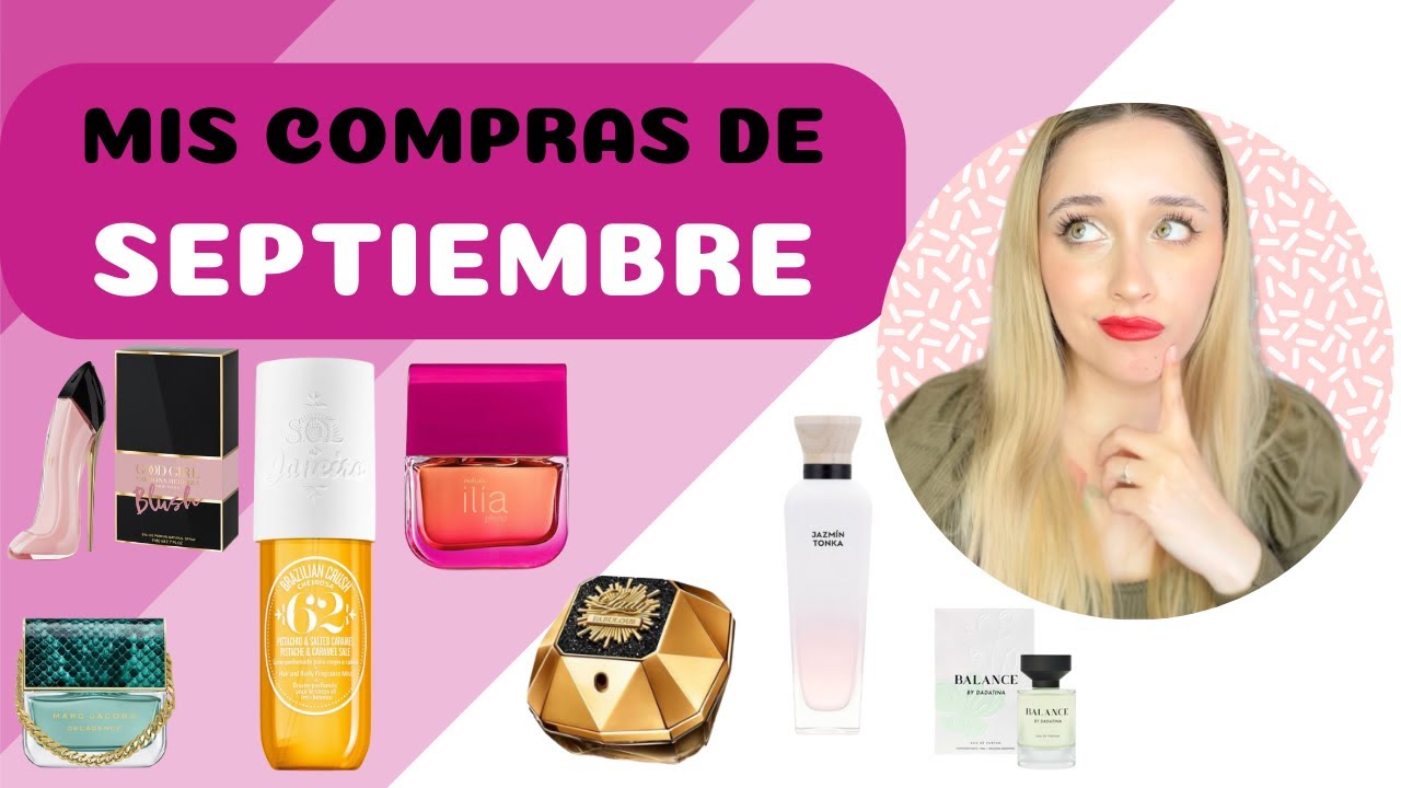 Mis compras de perfumes del mes de SEPTIEMBRE! #viral #perfumes #haul