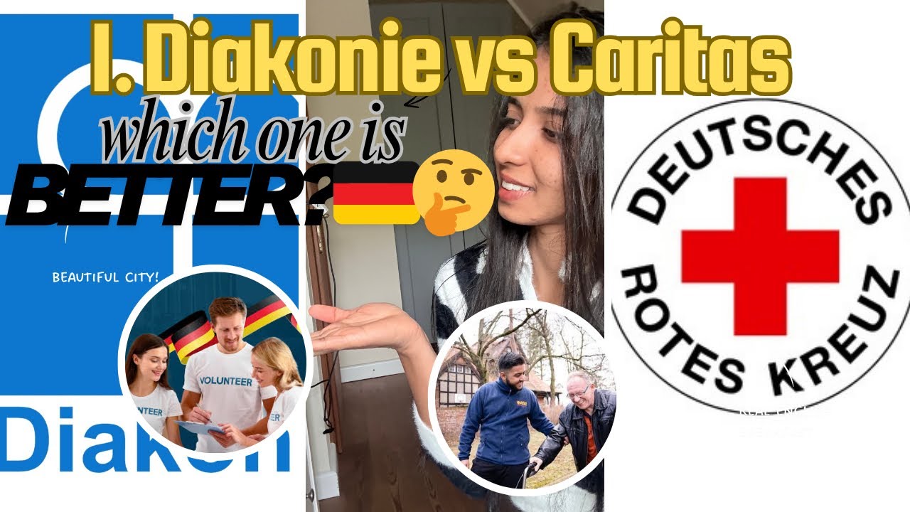 🇩🇪 Diakonie/DRK VS Caritas – Which is Better for FSJ in Germany?🤔|FSJ|DRK|DIAKONIE|CARITAS|MYOPINION