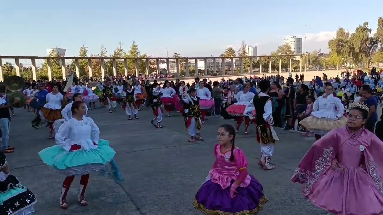 Diablada de la paz fiesta de la promesa 2025 Maipú