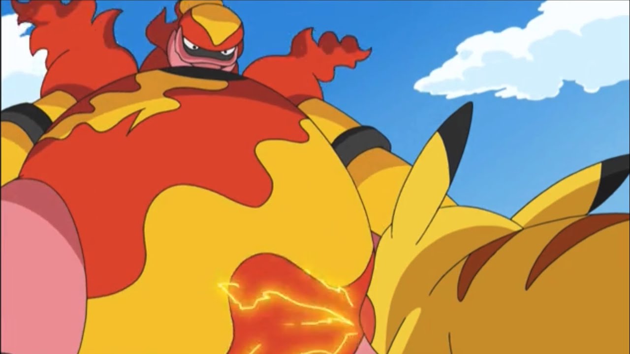 [Pokemon Battle] - Pikachu Vs Magmortar 