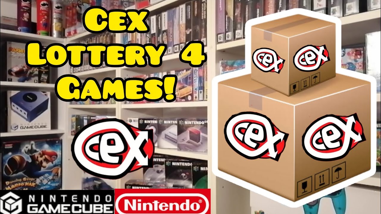 Cex Lottery 4 Games! Cex Roulette Nintendo #nintendo #cex #gaming #haul 