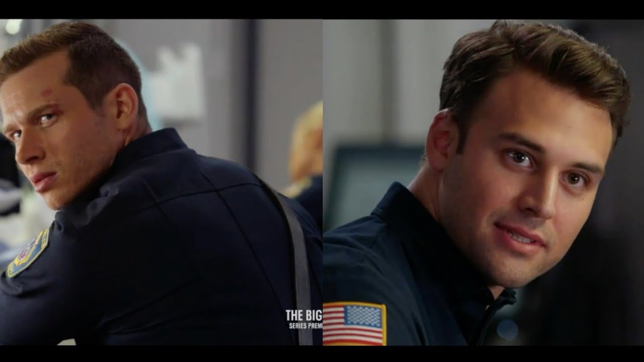 9-1-1 5x01  Buck is worried about Eddie