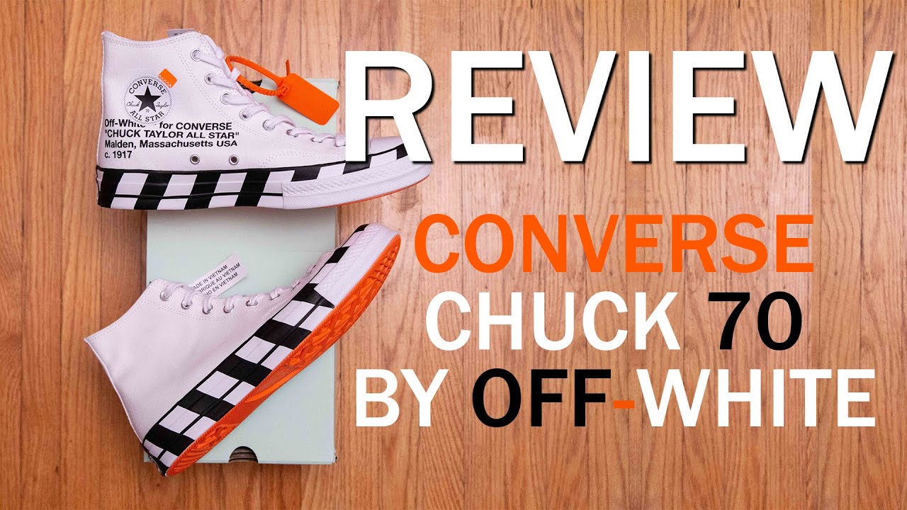 The LEAST HYPED Virgil Design? || The 10: Converse Chuck 70 Hi by Off-White Review and On Feet