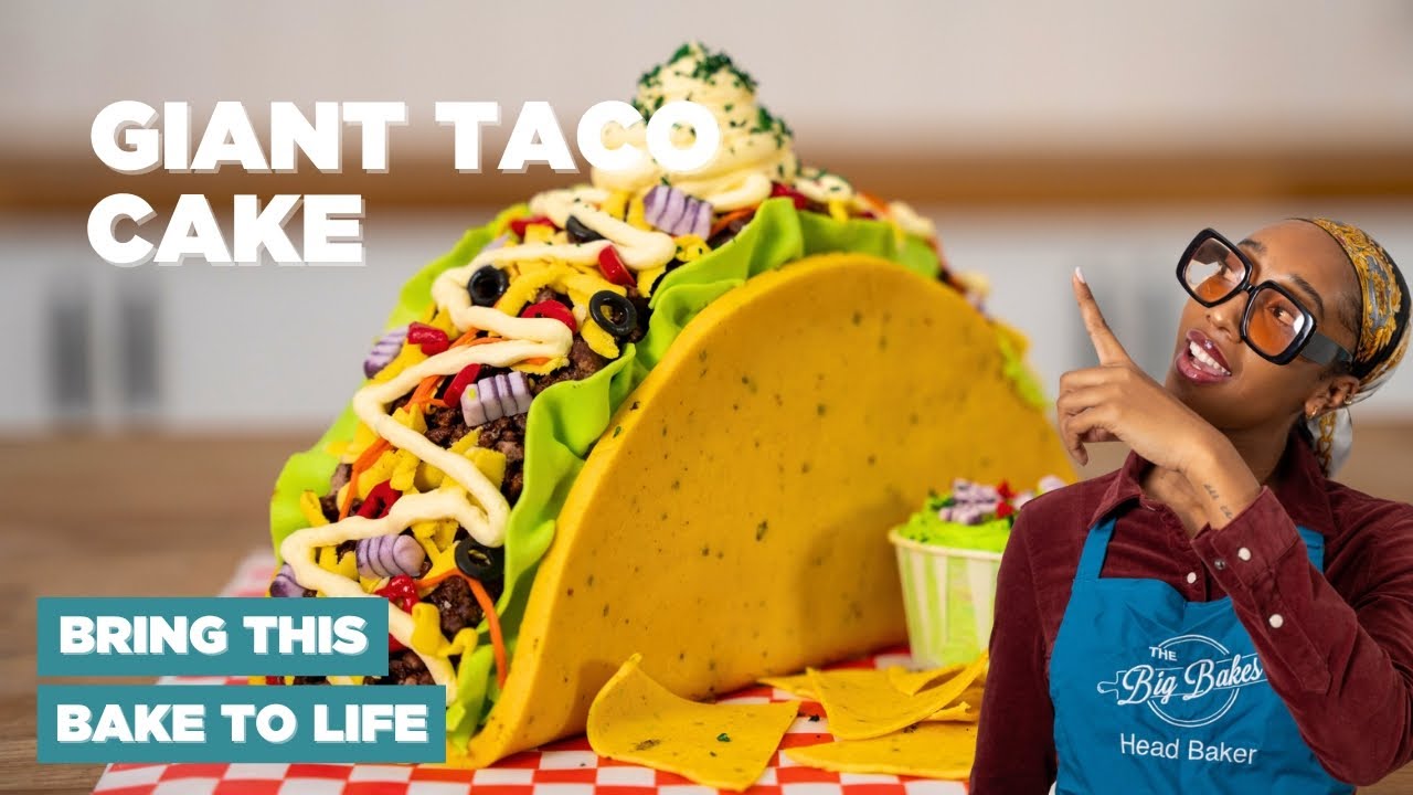 Bring This Bake To Life: Giant Taco Cake