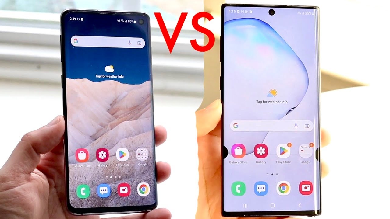 Samsung Galaxy Note 10 против Samsung Galaxy S10 в 2024 году! (Сравнение) (Обзор)